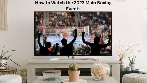 Boxing event TV Providers
